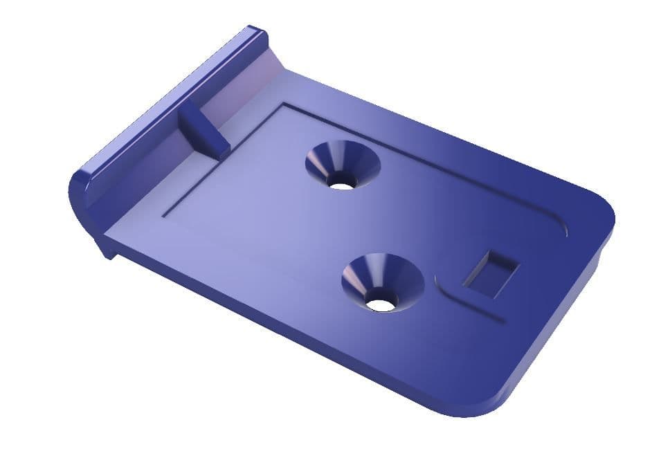 Wall Mount Bracket Exch AC Plug Blueline