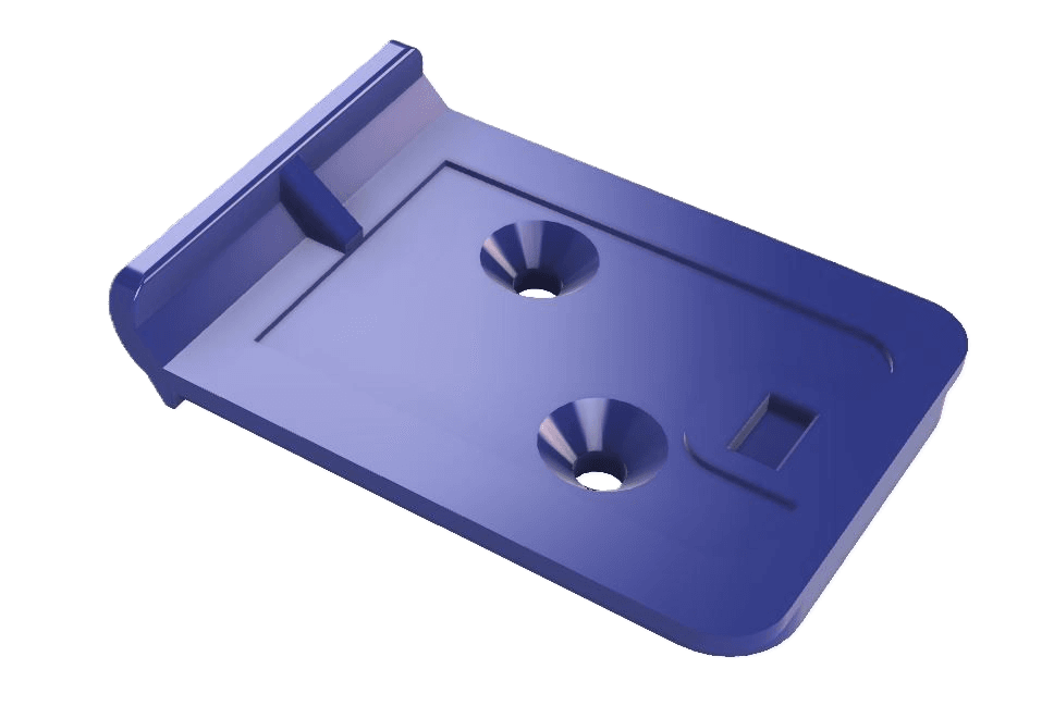 Wall Mount Bracket Exch AC Plug Blueline